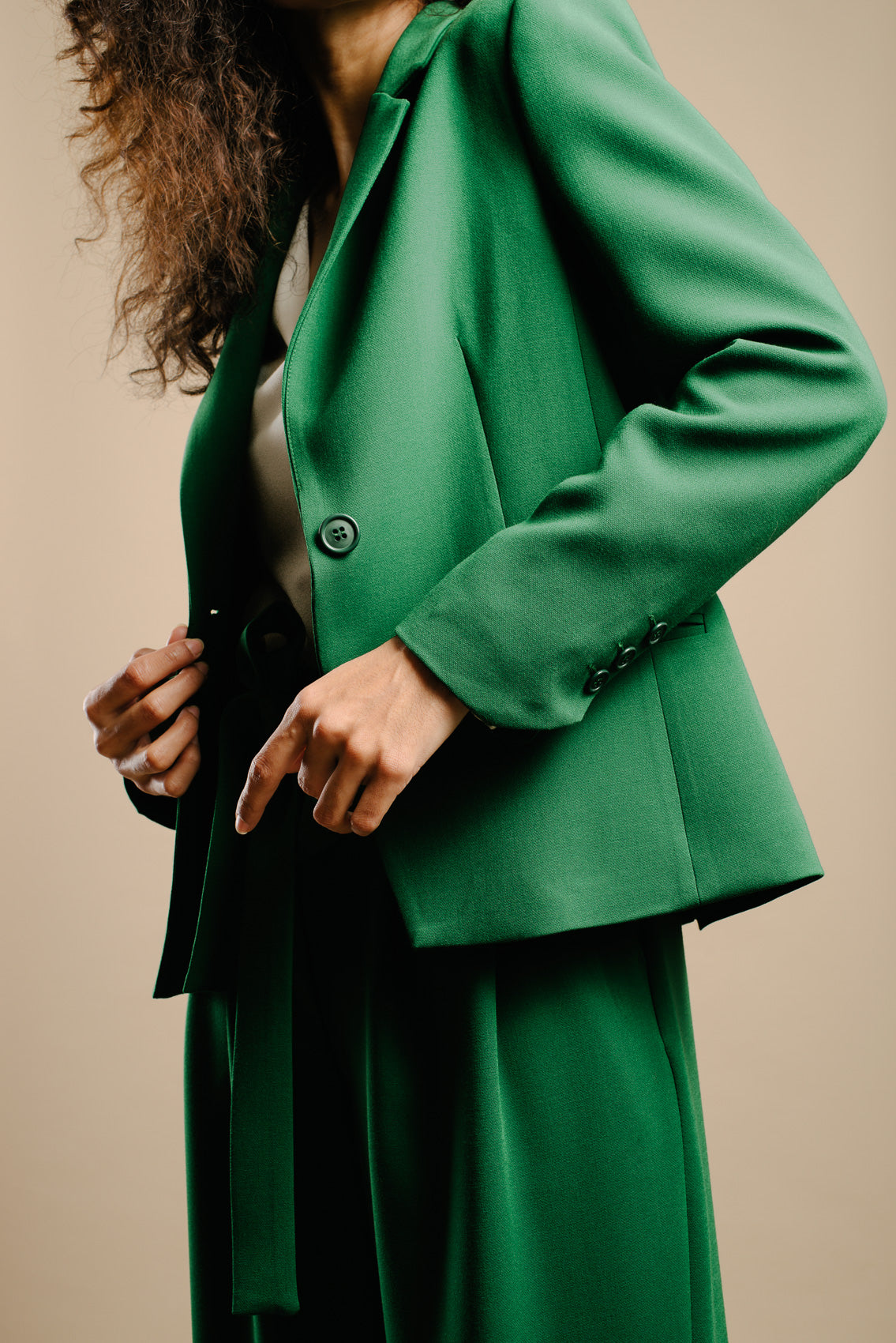 Made in France veste Madame émeraude