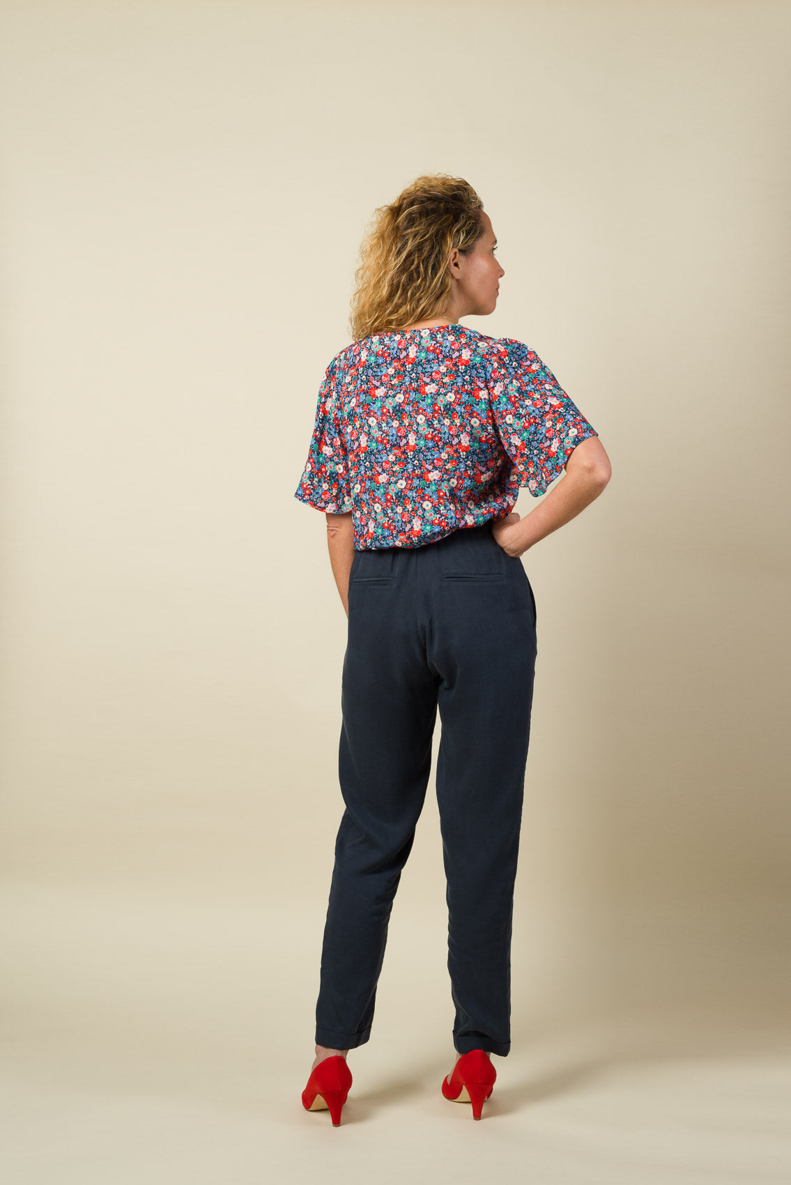 Made in France Blouse Flora jardin