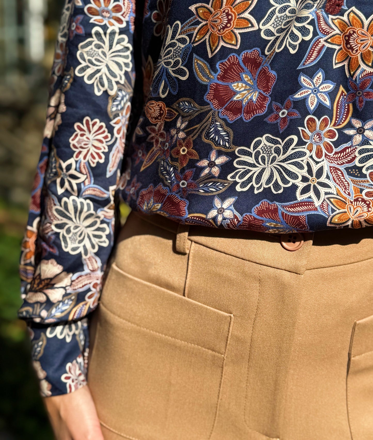 Made in France - Pantalon Iris camel