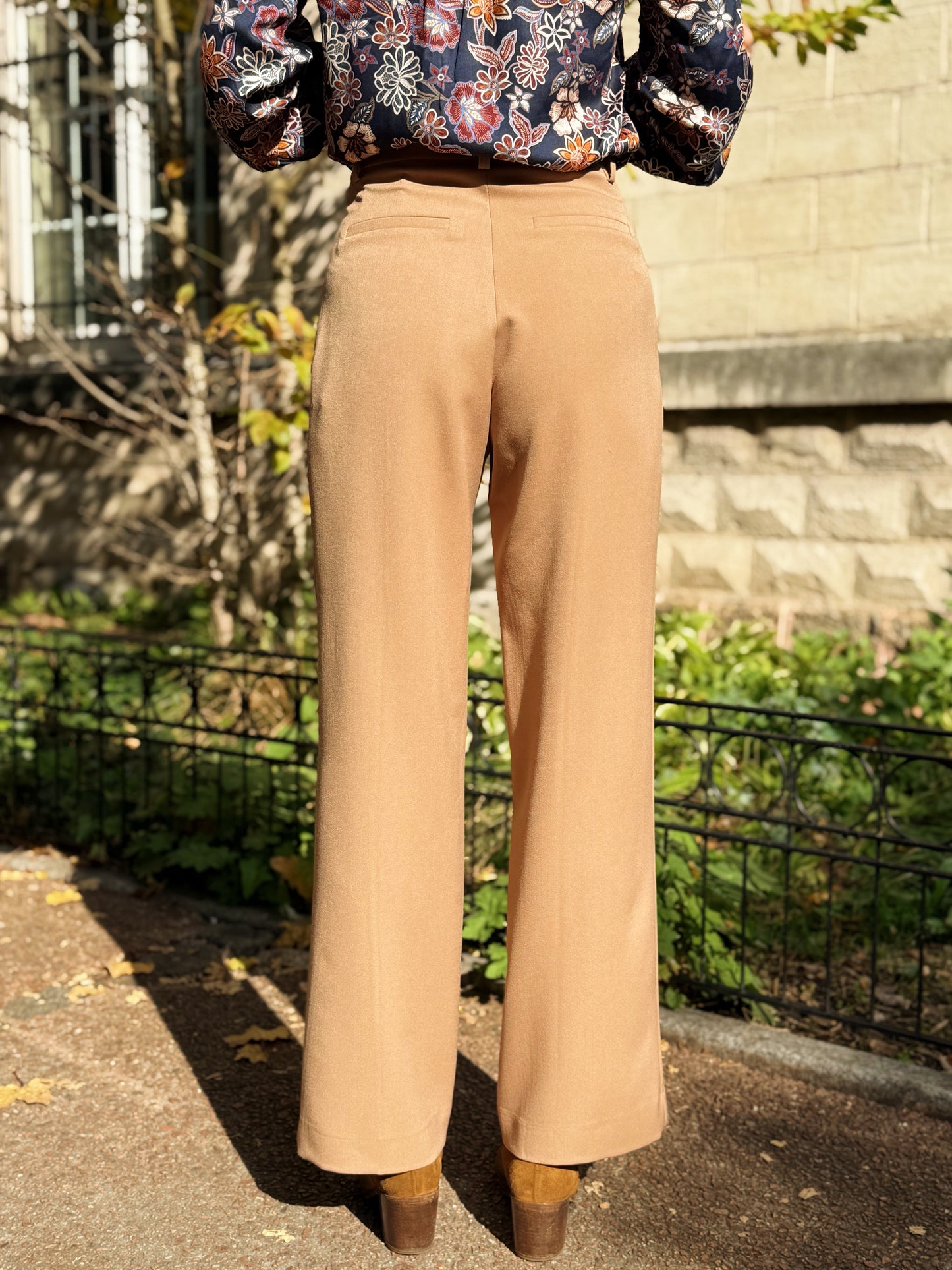 Made in France - Pantalon Iris camel