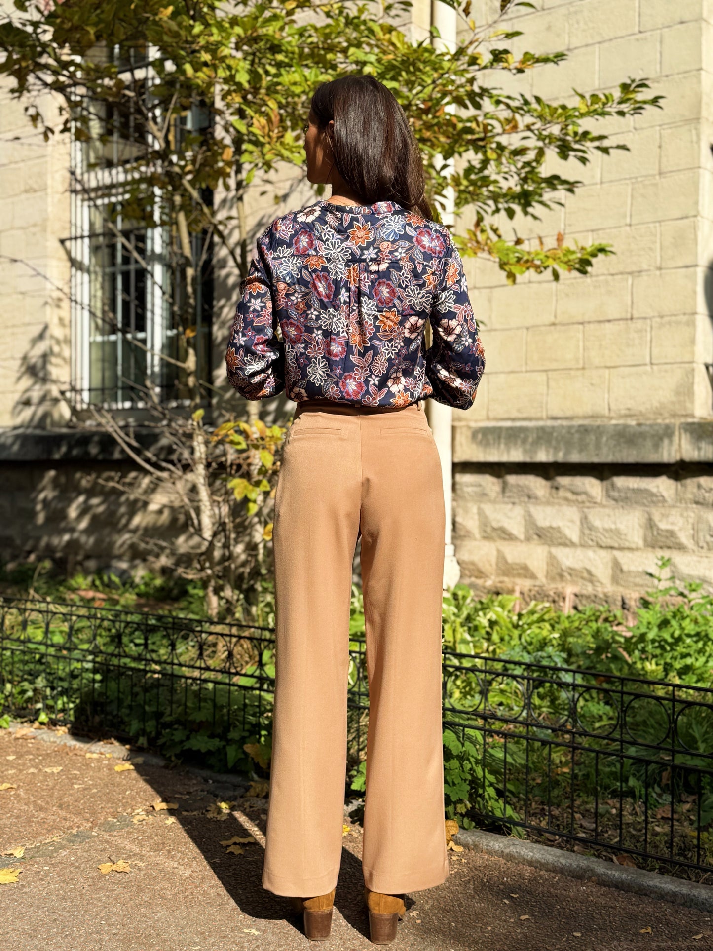 Made in France - Pantalon Iris camel