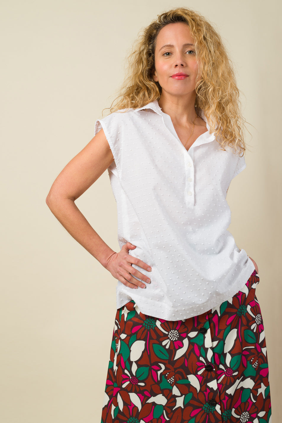 Made in France Blouse Jane Plumetis