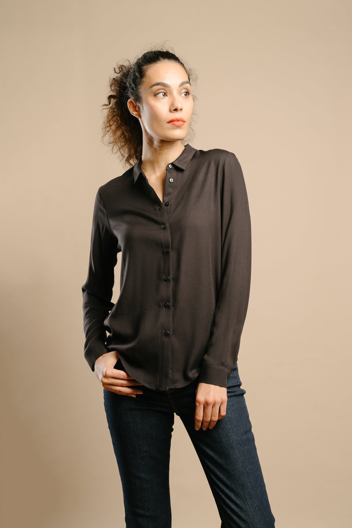 Made in France Chemise Louise Noir
