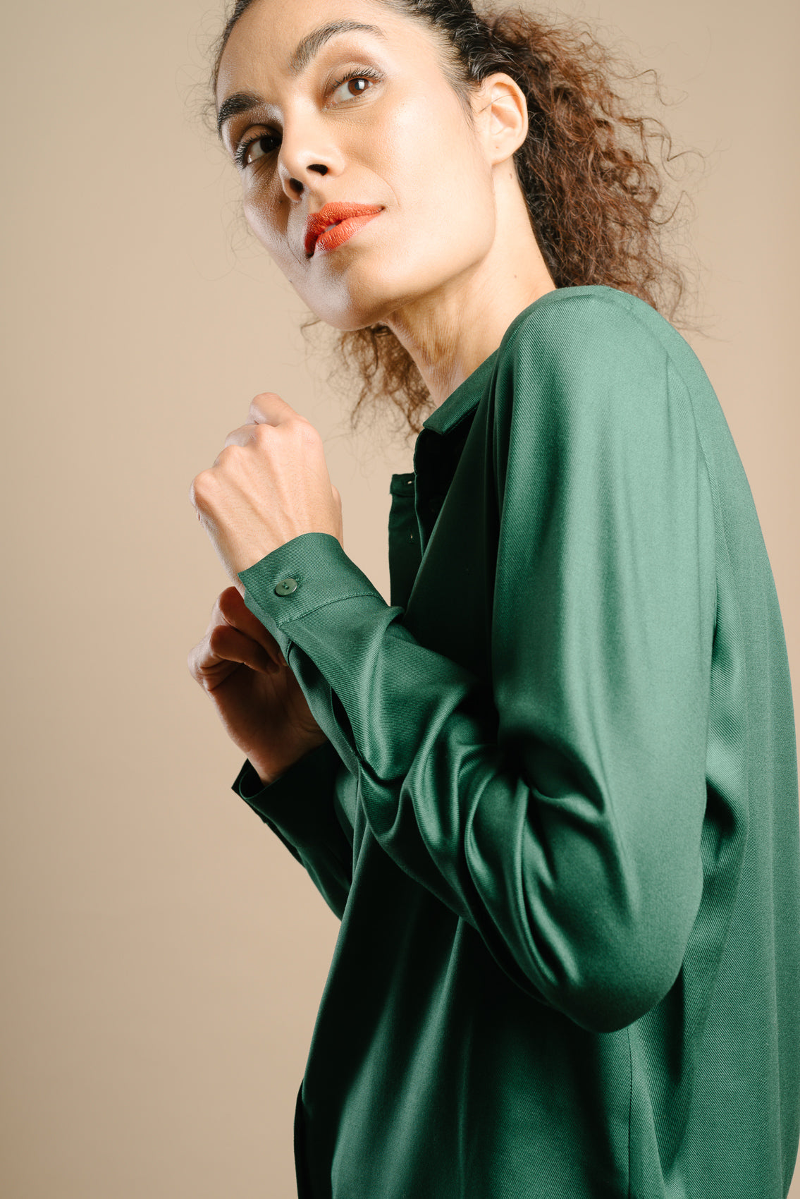 Made in France Chemise Louise bouteille