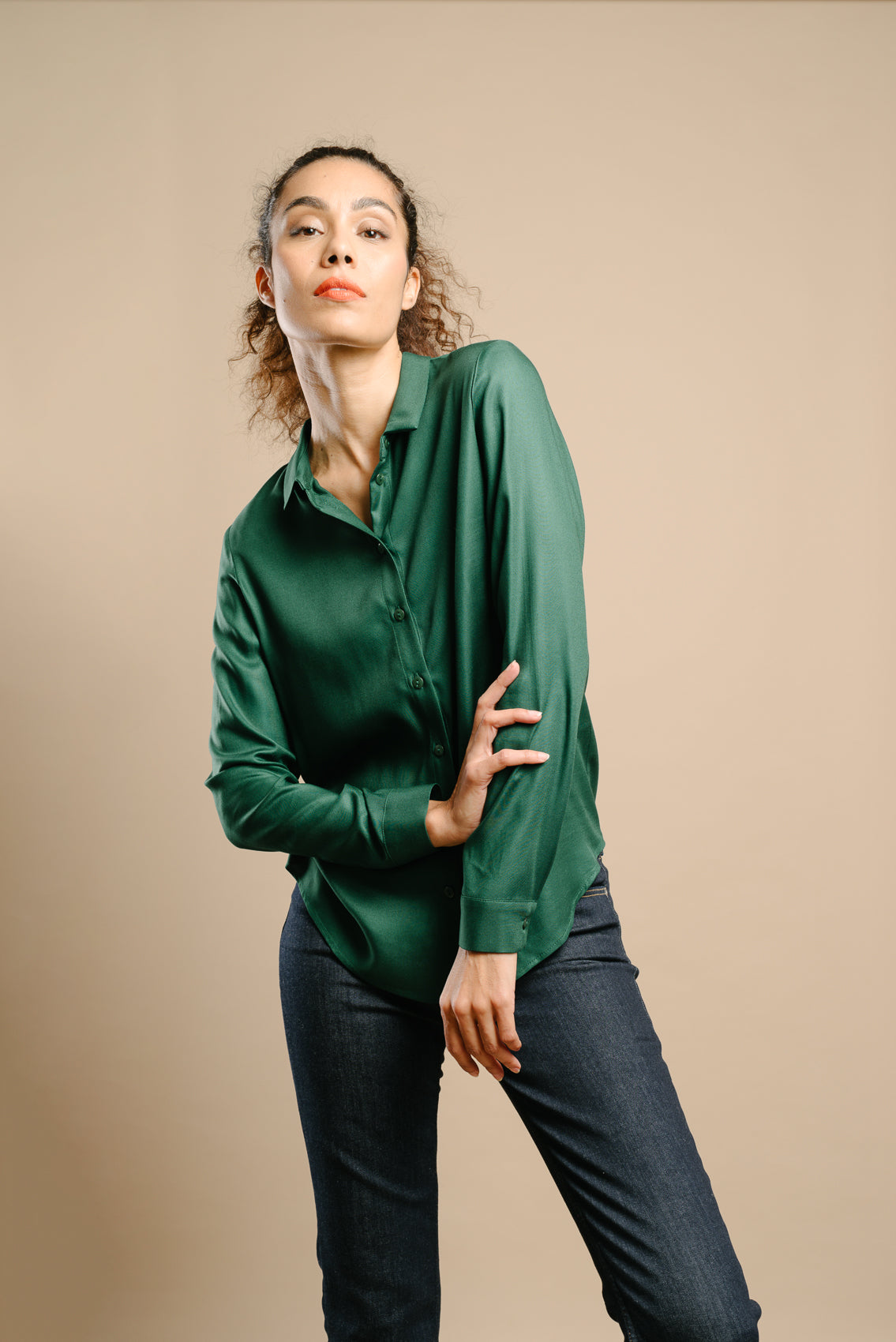 Made in France Chemise Louise bouteille