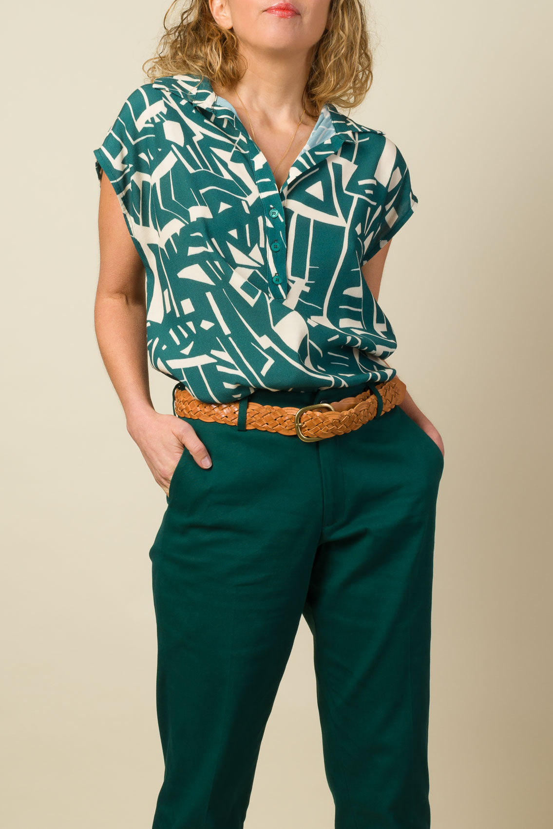 Made in France Blouse Jane Graphic