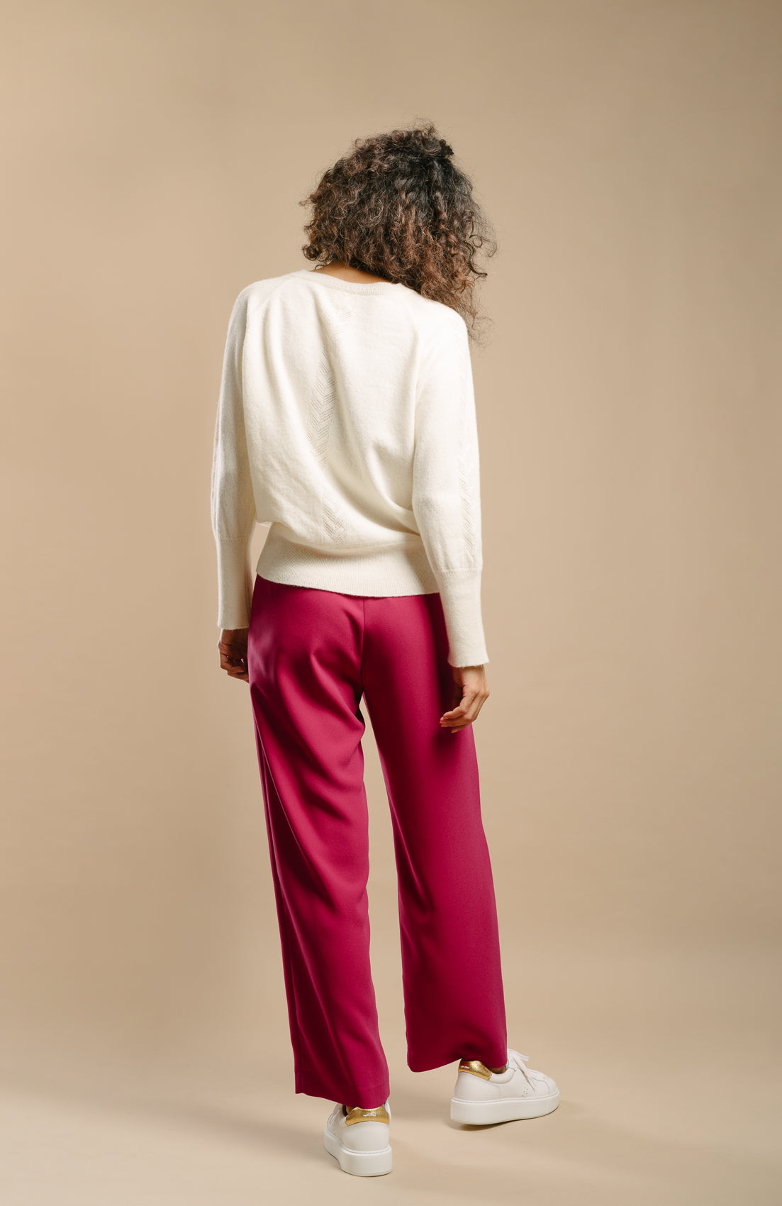 Pull Églantine ivoire
