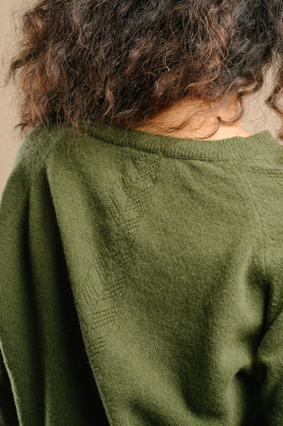 Pull Églantine kaki