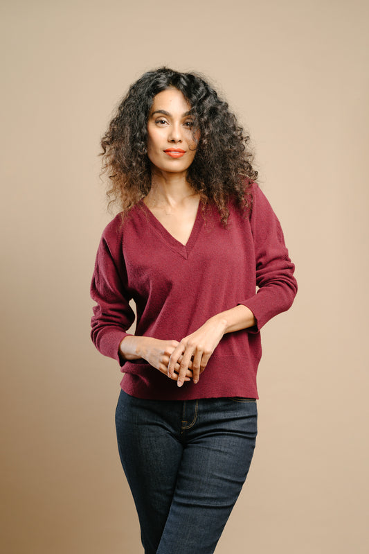 Pull Églantine myrtille