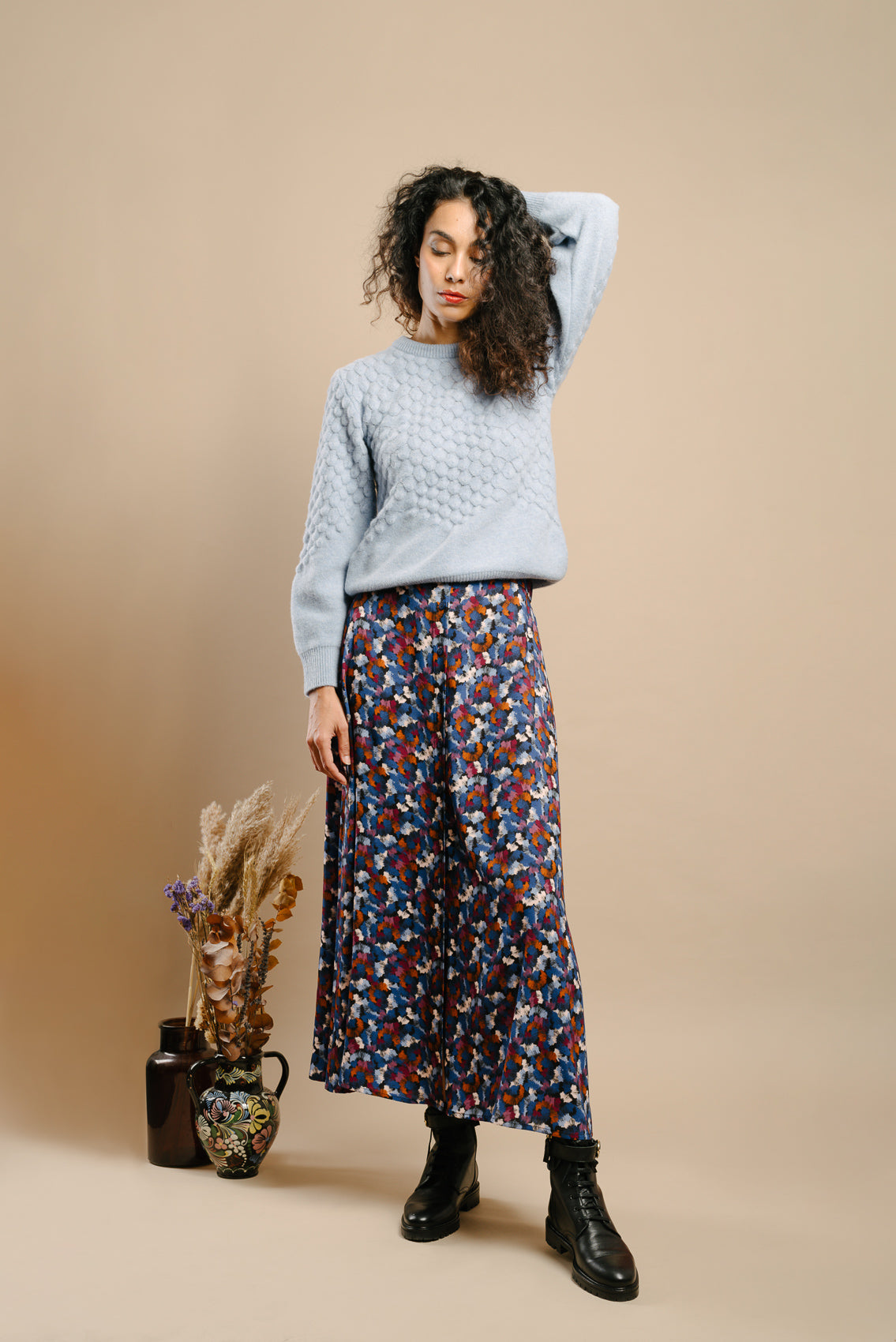 Pull Louve ivoire