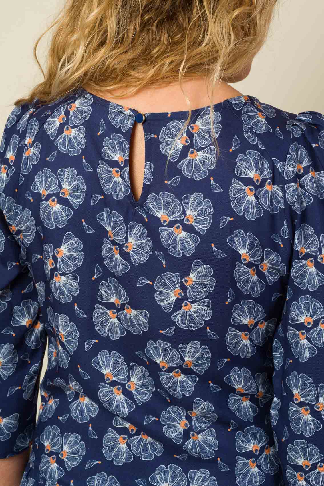 Made in France Robe Cachou anémone