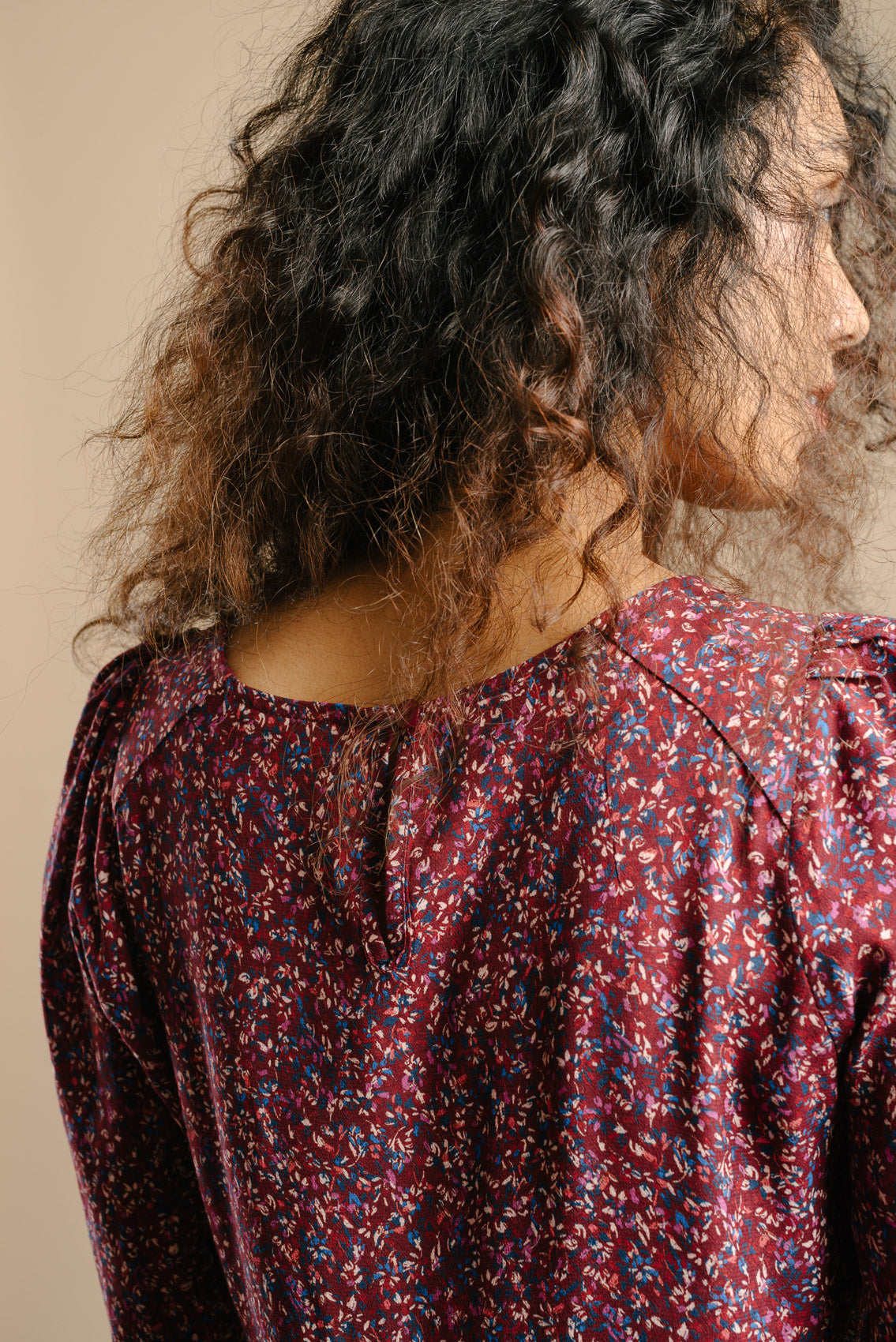 Made in France Robe Cachou empreinte