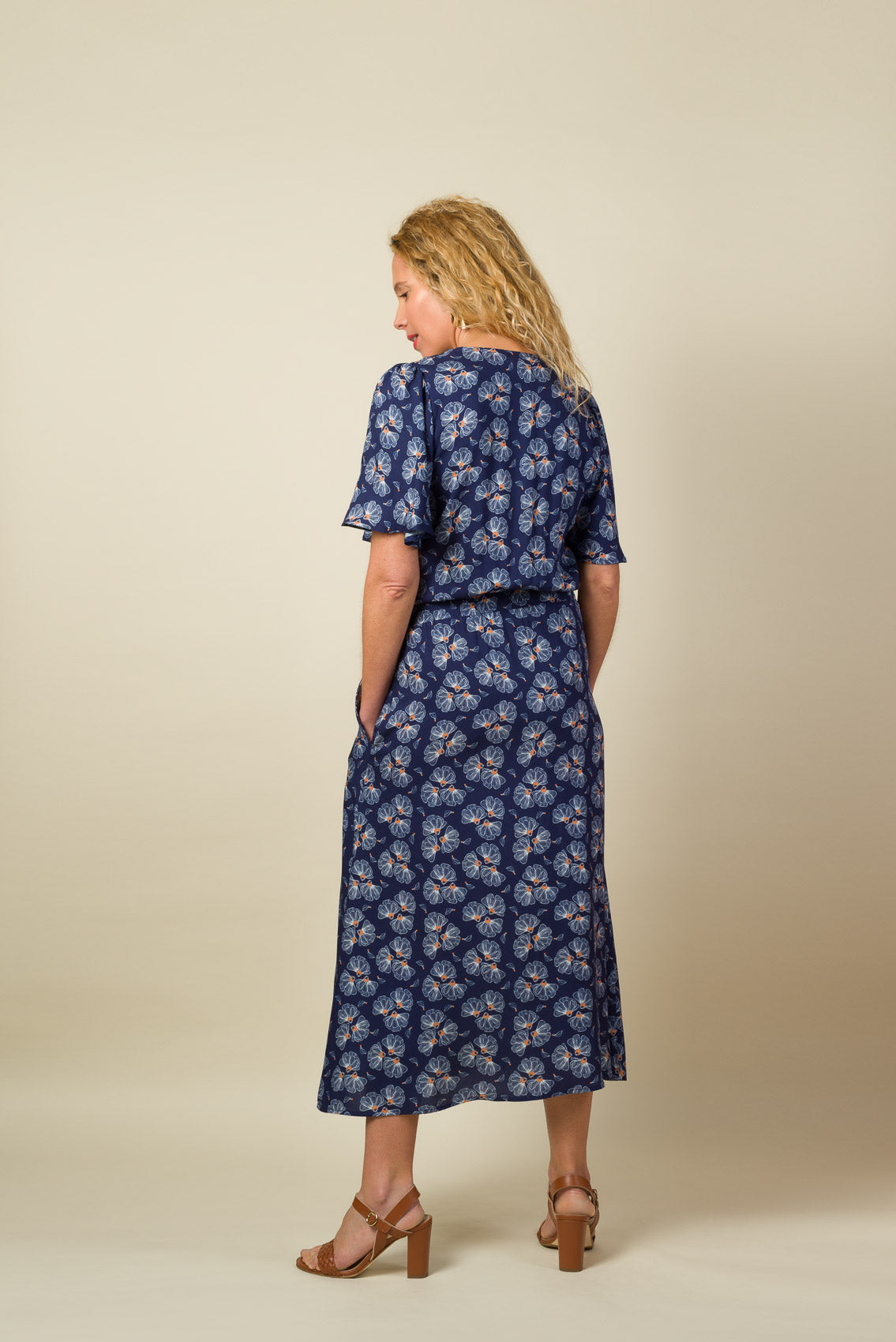 Made in France Robe Frida Anémone