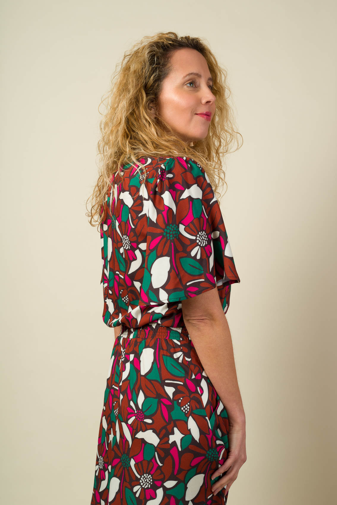 Made in France Robe Frida Pavot