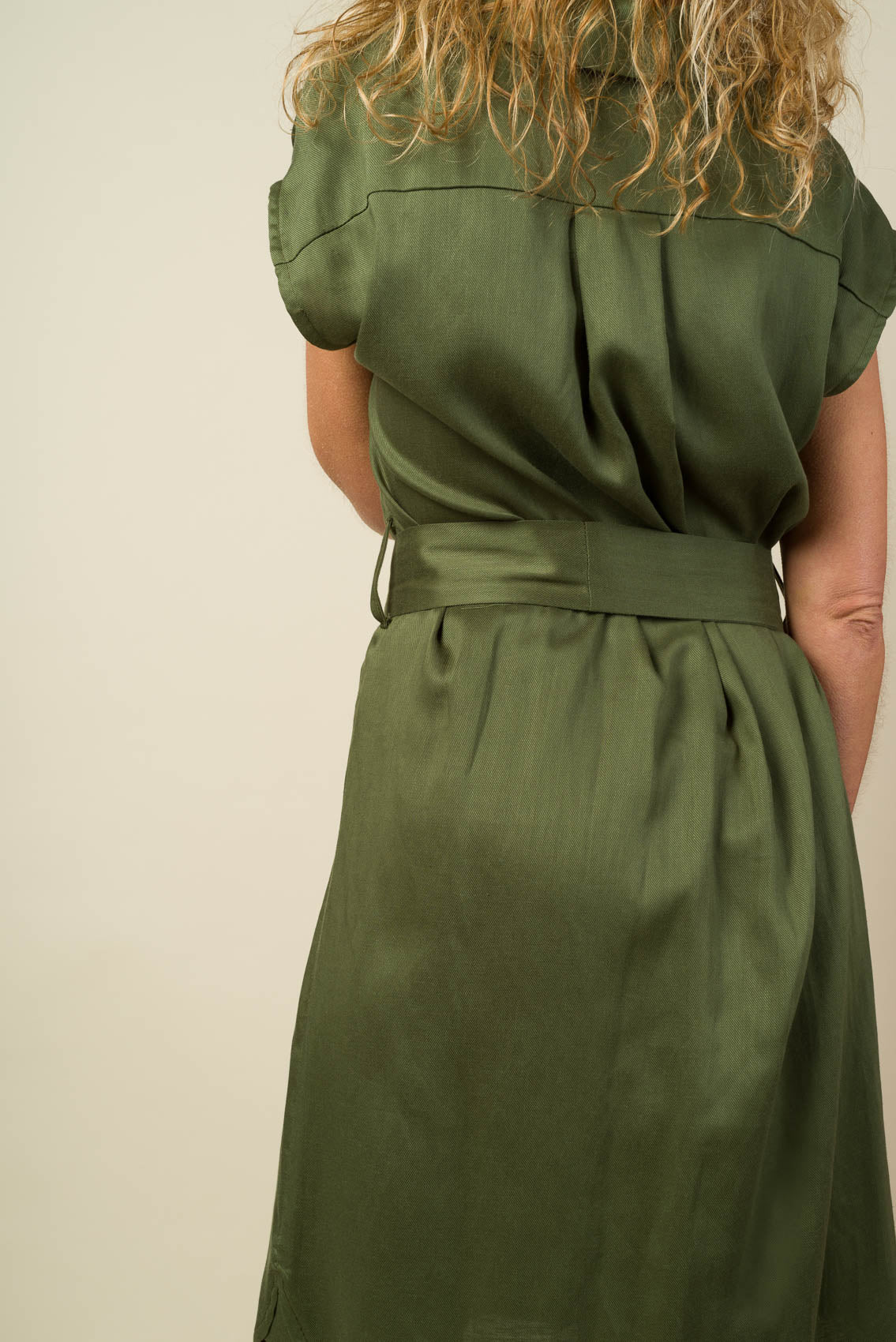Made in France Robe Jeanette forêt