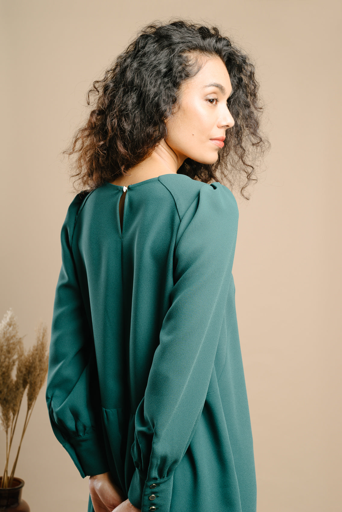 Made in France Robe Lys Emerald
