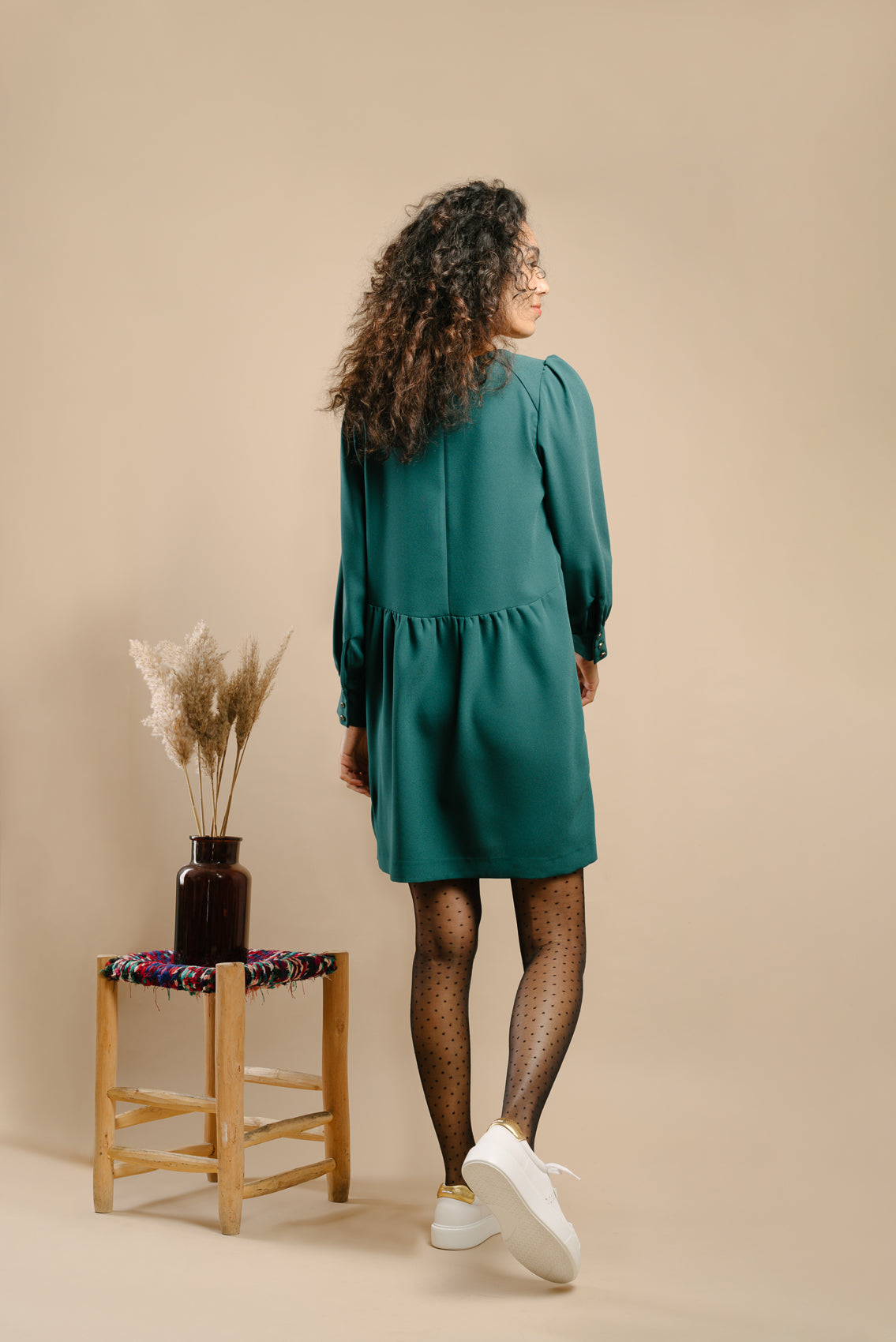 Made in France Robe Lys Emerald